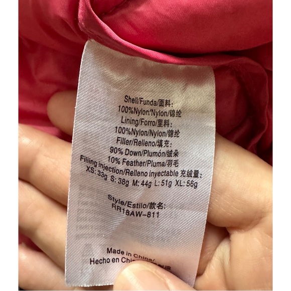 Girls’ Ultra Lightweight Packable Down Puffer Jacket - Picture 10 of 10